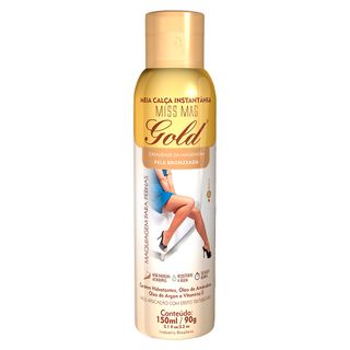 Meia Calça Instantânea 150ml Gold Nylons - Spray Bronzeador Menor preço em Meia Calça Instantânea 150ml Gold Nylons - Spray Bronzeador