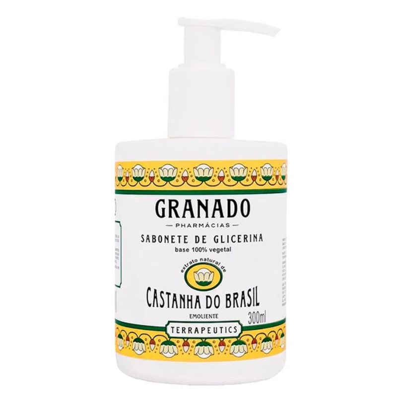 Sabonete Líquido Terrapeutics Castanha 300 ml - Granado