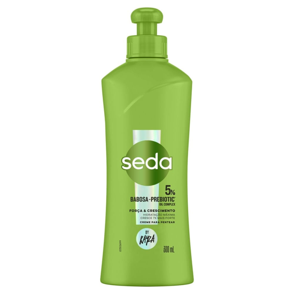 Creme de Pentear Babosa Seda Força e Crescimento 300ml