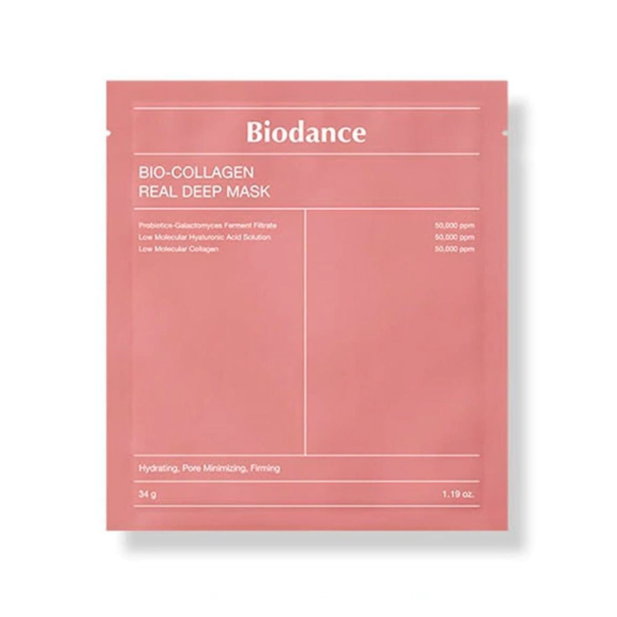 Biodance Máscara Facial Bio Collagen - Real Deep Mask - 1 un