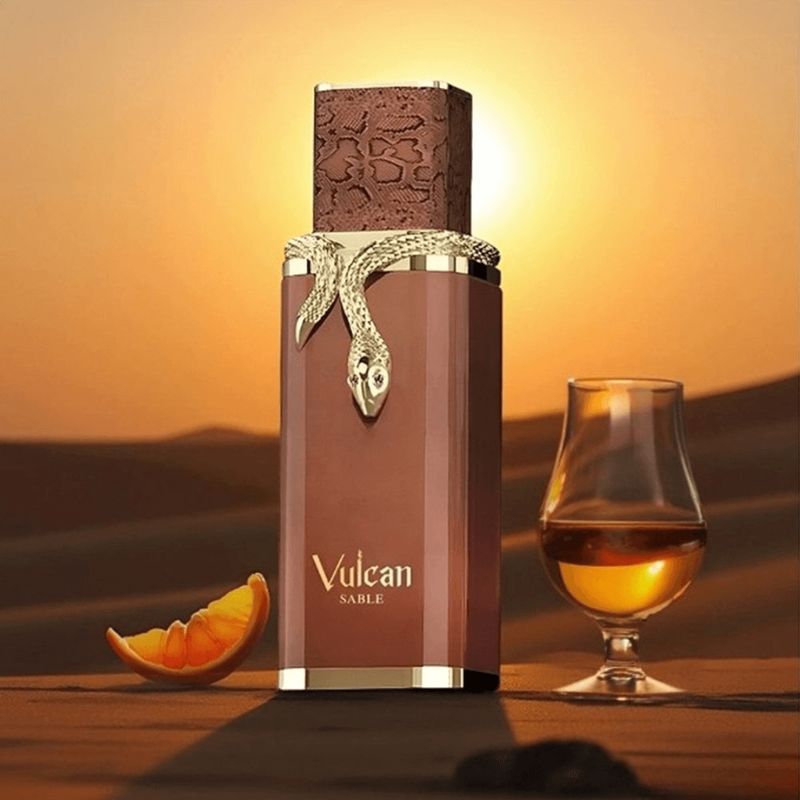 香水(男性用) French Avenue Vulcan Sable Vulcan Sable French Avenue Eau de Parfum 100ml - Época Cosméticos
