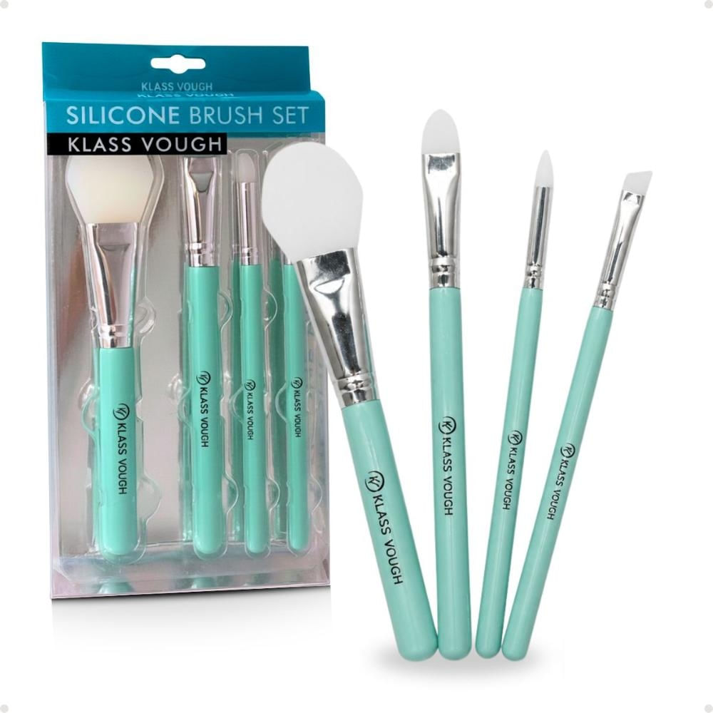 Klass Vough Kit Pinceis Silicone Brush Set C/4