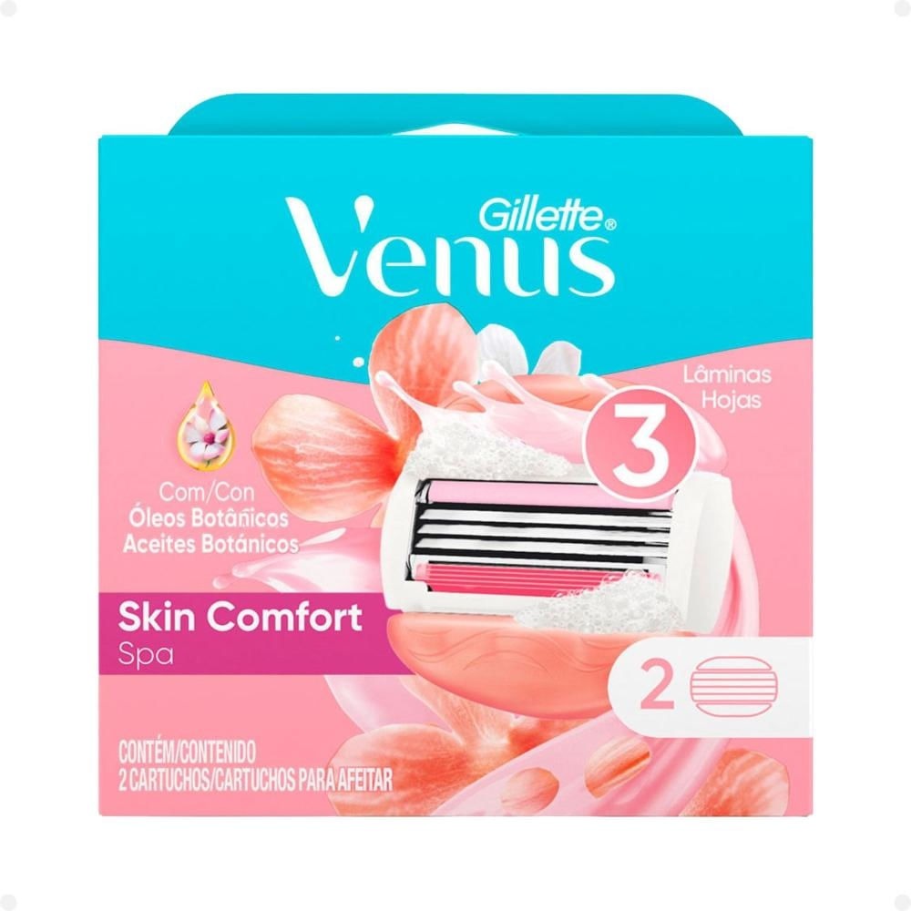 Gillette Carga Para Aparelho Venus Spa C/2