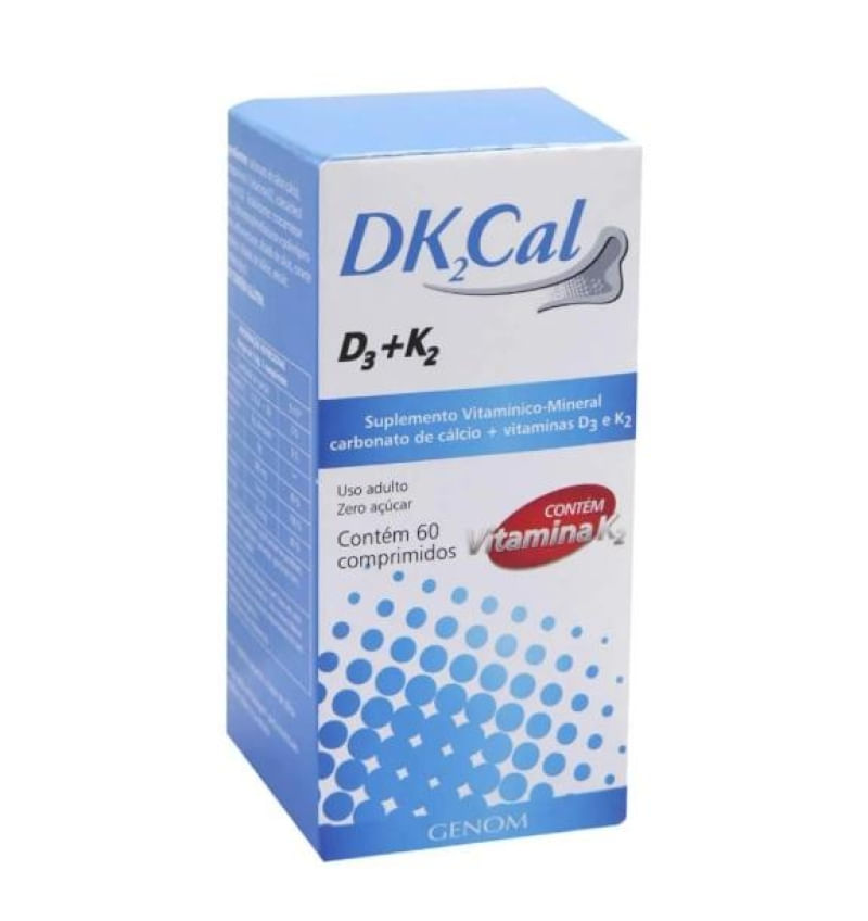 Dk2 Cal Suplemento Alimentar Genom 60cpr
