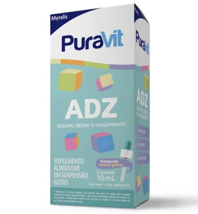 Puravit ADZ Suplemento Alimentar Myralis 10ml