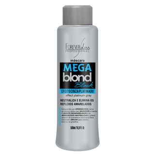Forever Liss Mega Blond Black - Máscara Matizadora - 500ml Menor preço em Forever Liss Mega Blond Black - Máscara Matizadora - 500ml
