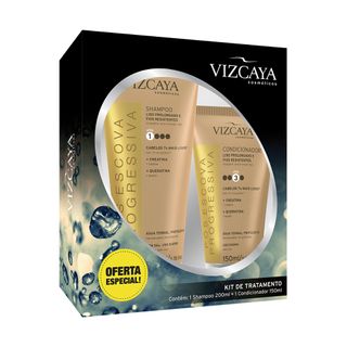 Kit Shampoo + Condicionador Vizcaya Pós Escova Progressiva Menor preço em Kit Shampoo + Condicionador Vizcaya Pós Escova Progressiva