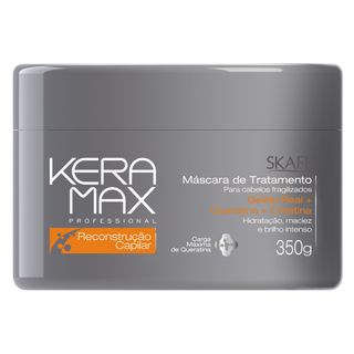 Skafe Keramax Reconstrução Capilar - Máscara de Tratamento - 350g Menor preço em Skafe Keramax Reconstrução Capilar - Máscara de Tratamento - 350g