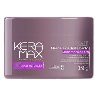 Skafe Keramax Desamarelador - Máscara de Tratamento - 350g Menor preço em Skafe Keramax Desamarelador - Máscara de Tratamento - 350g