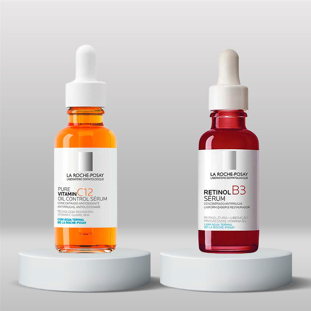 Kit La Roche Posay – Antirrugas e Controle de Oleosidade - Época ...