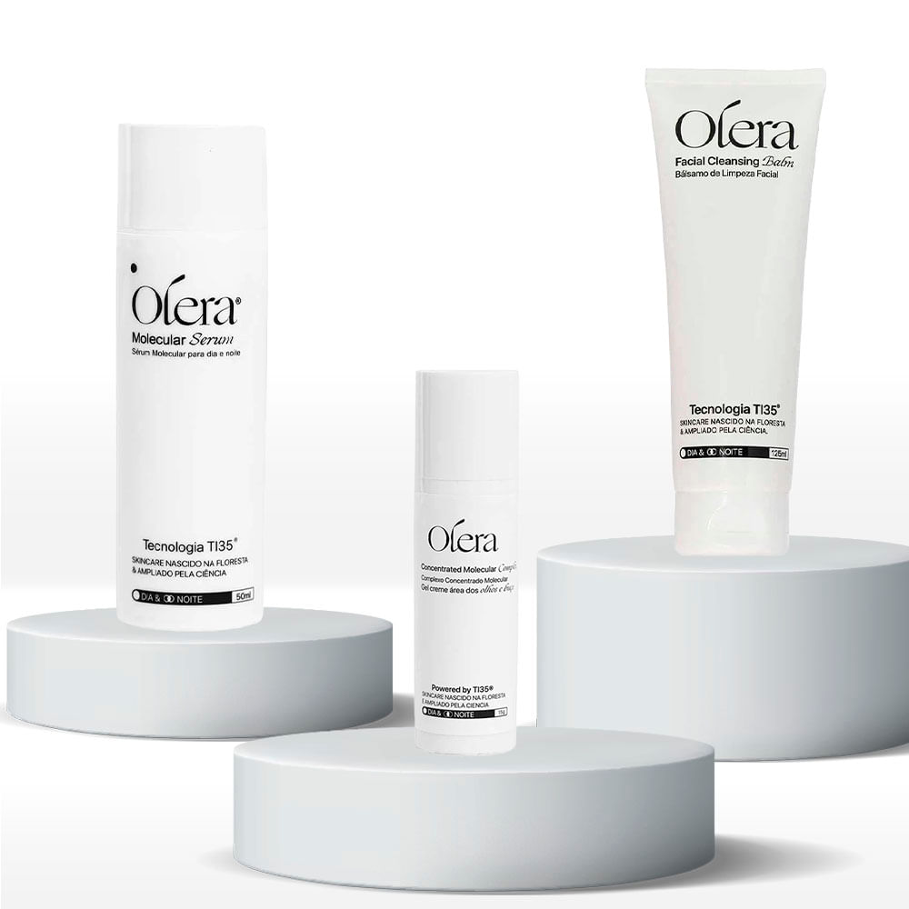 Kit Olera - Sérum Molecular Facial Hidratante e Antioxidante +