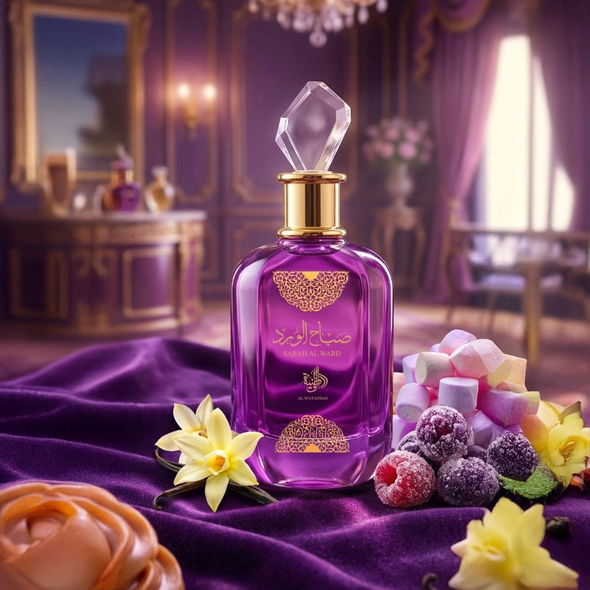 Al Wataniah Sabah Al Ward Delilah - Perfume Feminino 100ml - Época