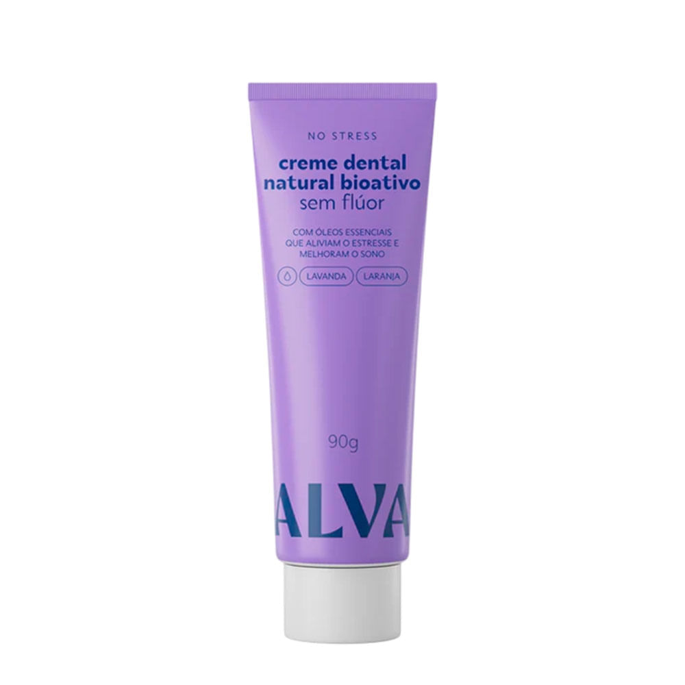 Alva No Stress Lavanda E Laranja - Pasta De Dente 90G