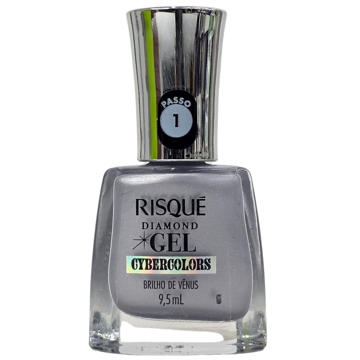 Esmalte Cybercolors Brilho de Vênus Diamond Gel Risque 9,5ml
