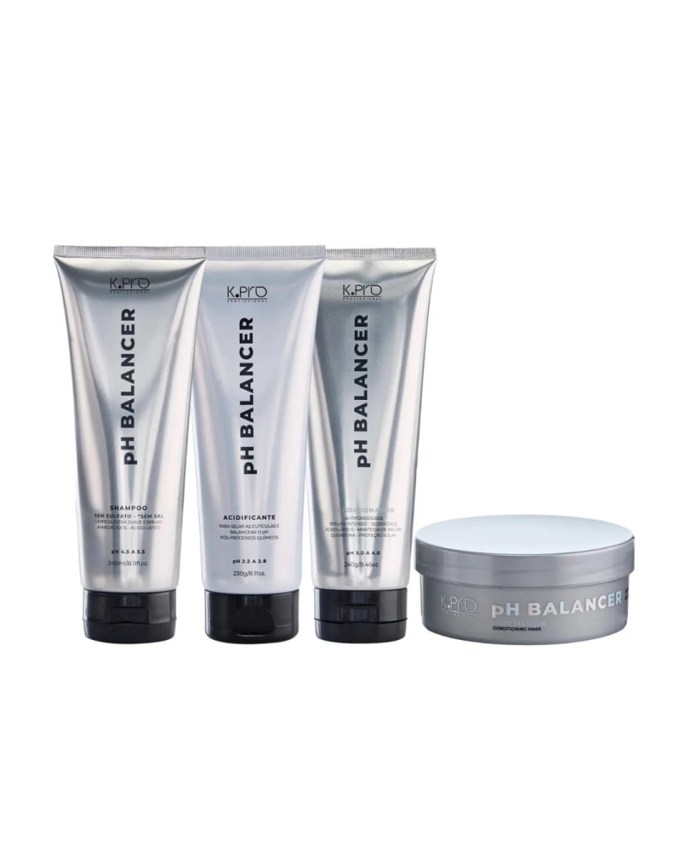 K.Pro Kit pH Balancer  (4 Produtos)