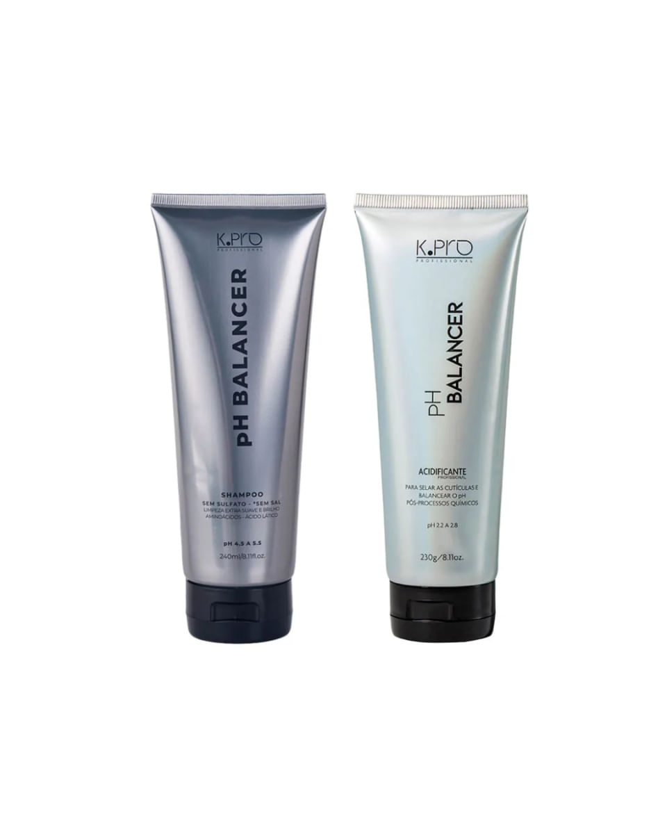 K.Pro Kit pH Balancer - Shampoo 240ml + Acidificante 230g
