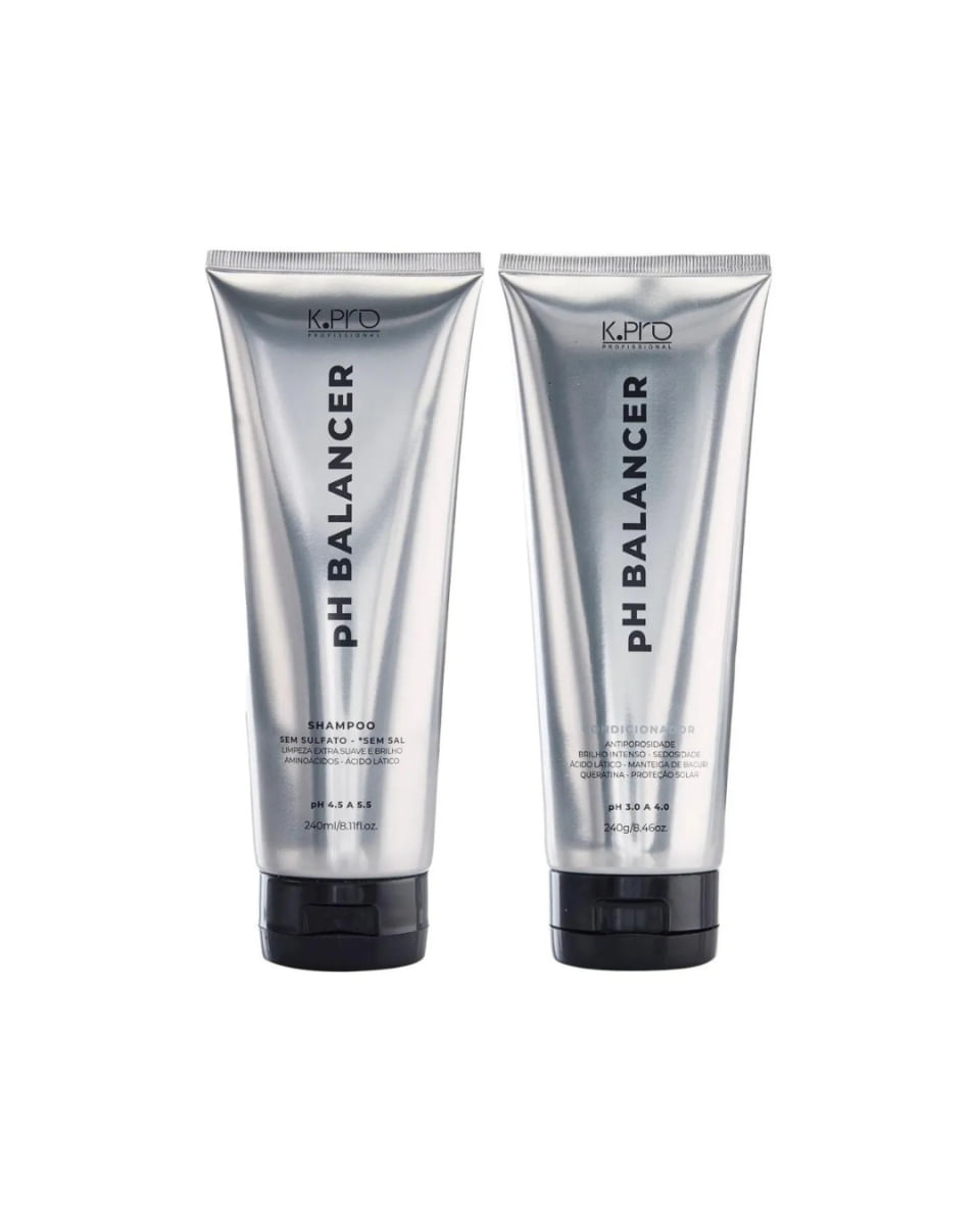 K.Pro Kit pH Balancer - Shampoo 240ml + Condicionador 240g