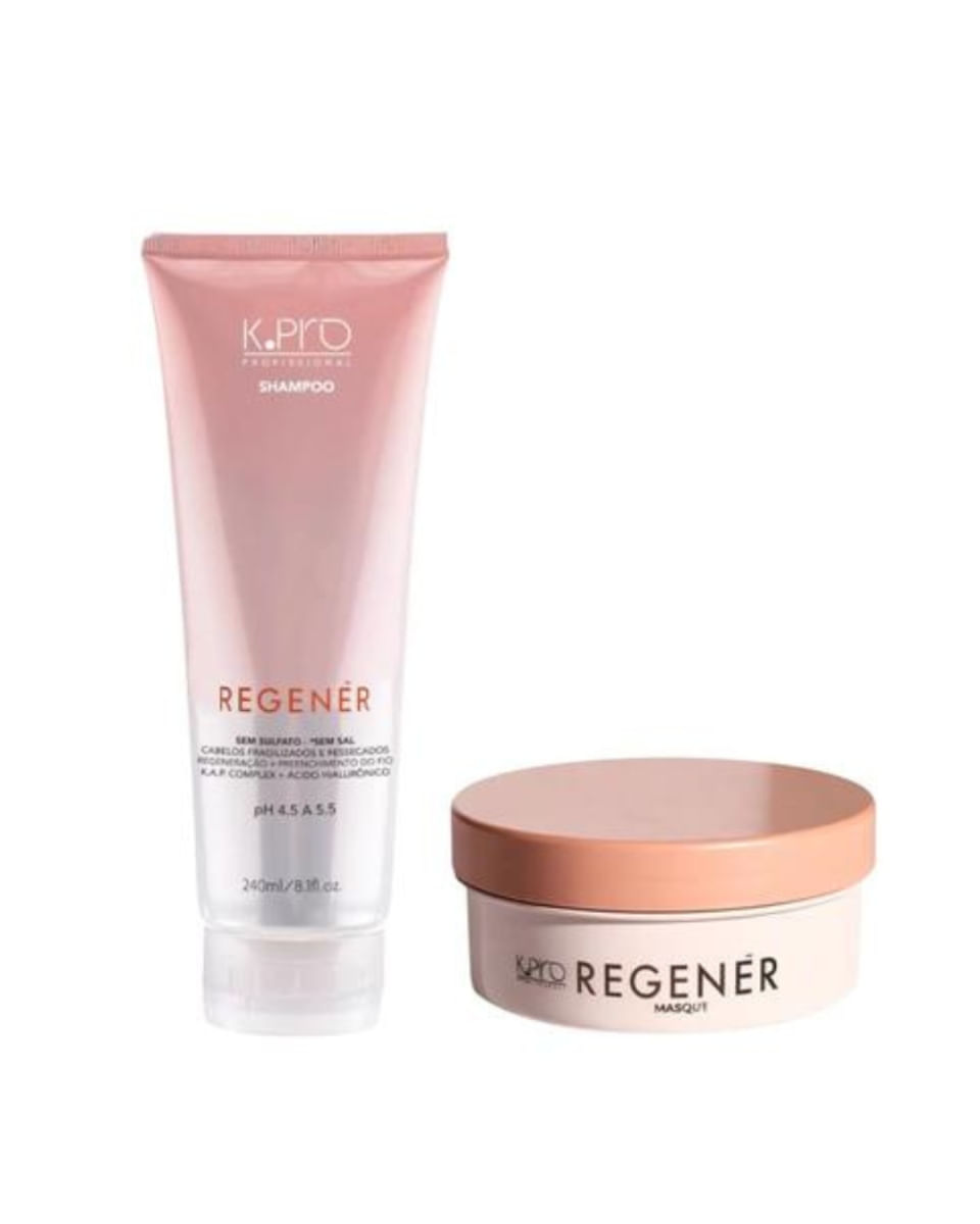 K.Pro Kit Regenér - Shampoo 240 ml  + Máscara 165g