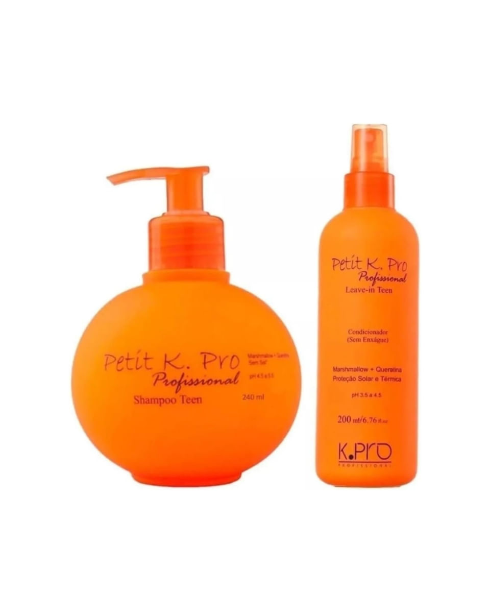 K.Pro Kit Petit Kids - Shampoo 240ml + Leave-In 200ml