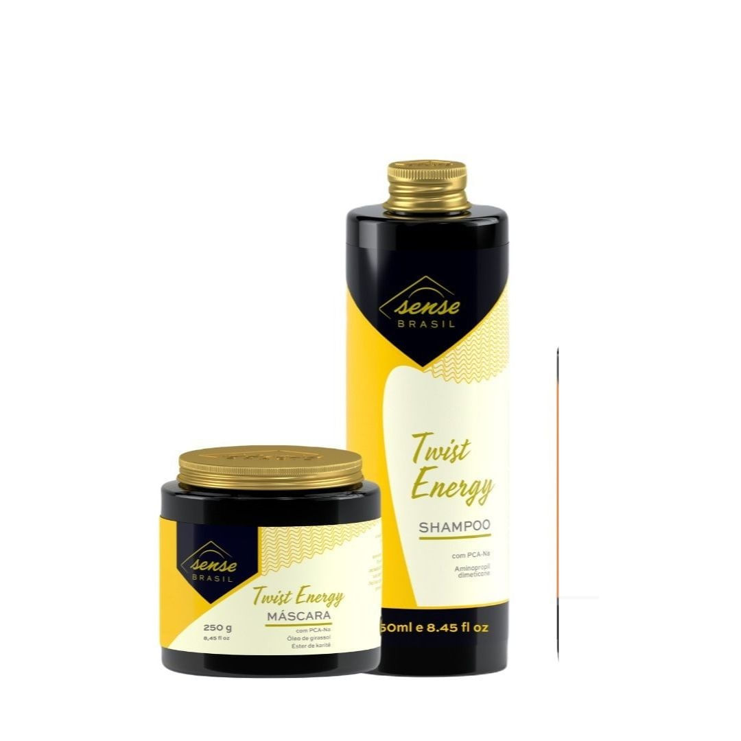 Sense Brasil Kit (Duo Twist 250ml + Óleo Shine + Miracle 100ml