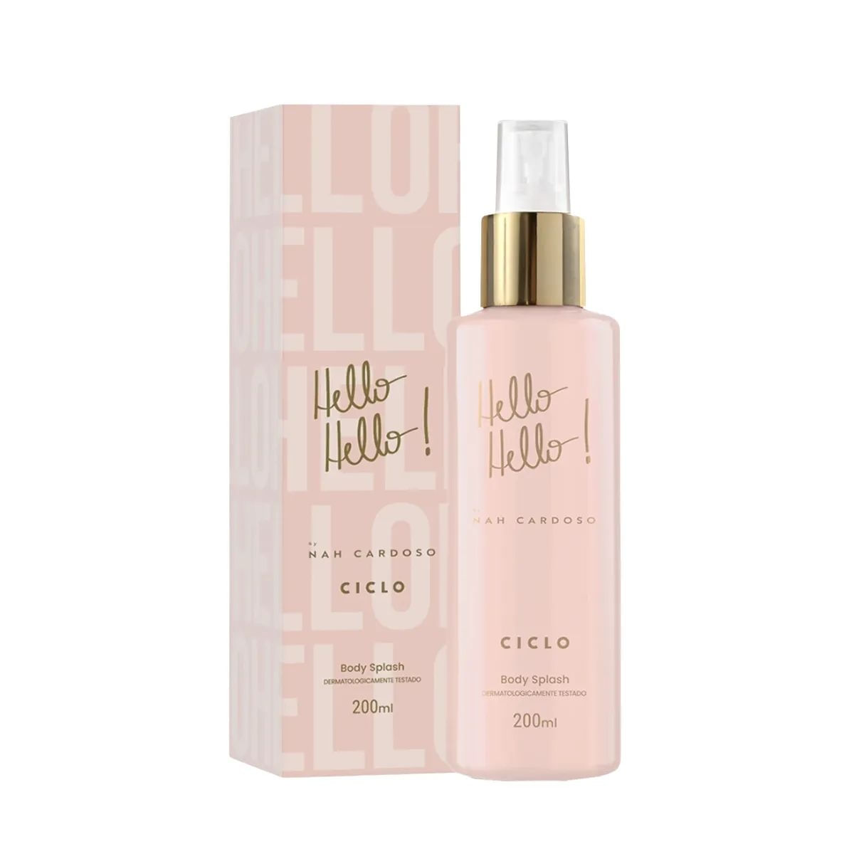Body Splash Hello Hello! Nah Cardoso Ciclo 200Ml