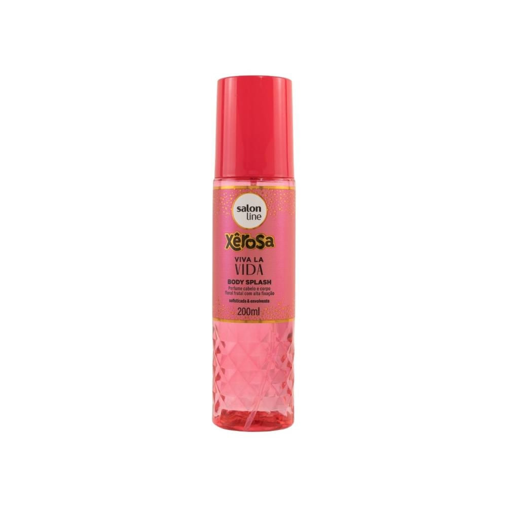 Body Splash Salon Line Viva La Vida Perfume Corpo e Cabelo 200 ml
