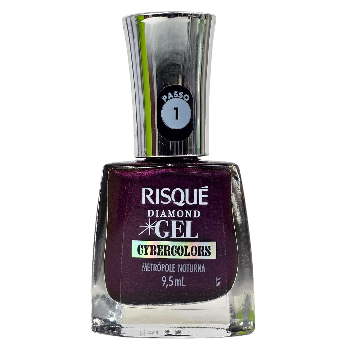 Esmalte Cybercolors Metrópole Noturna Diamond Gel Risque 9,5ml