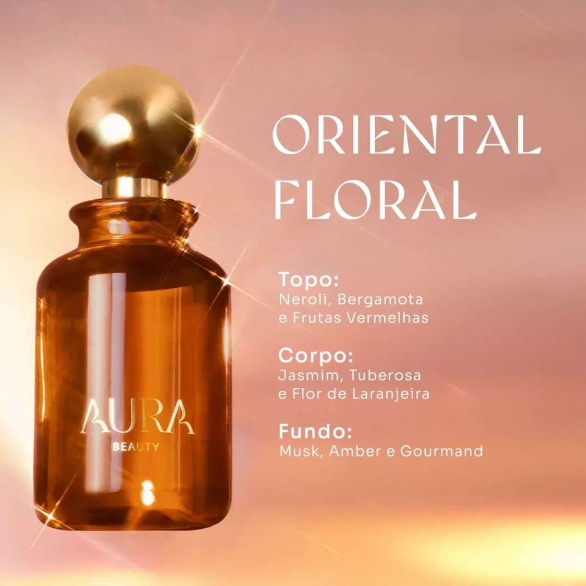 Aura Beauty - Desodorante Colônia - Feminino - 100ml - Época