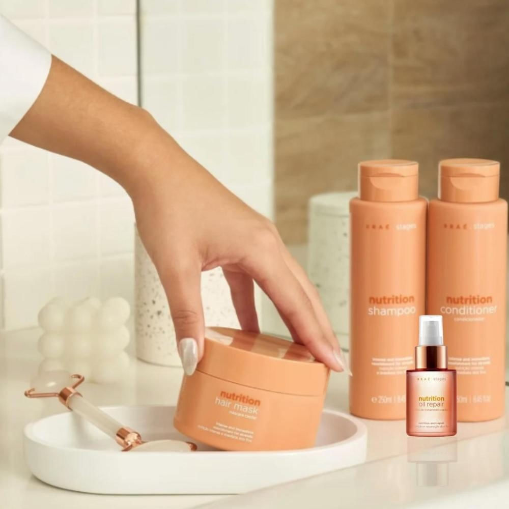 Óleo Reparador Multifuncional BRAÉ Stages Nutrition 60ml - Época
