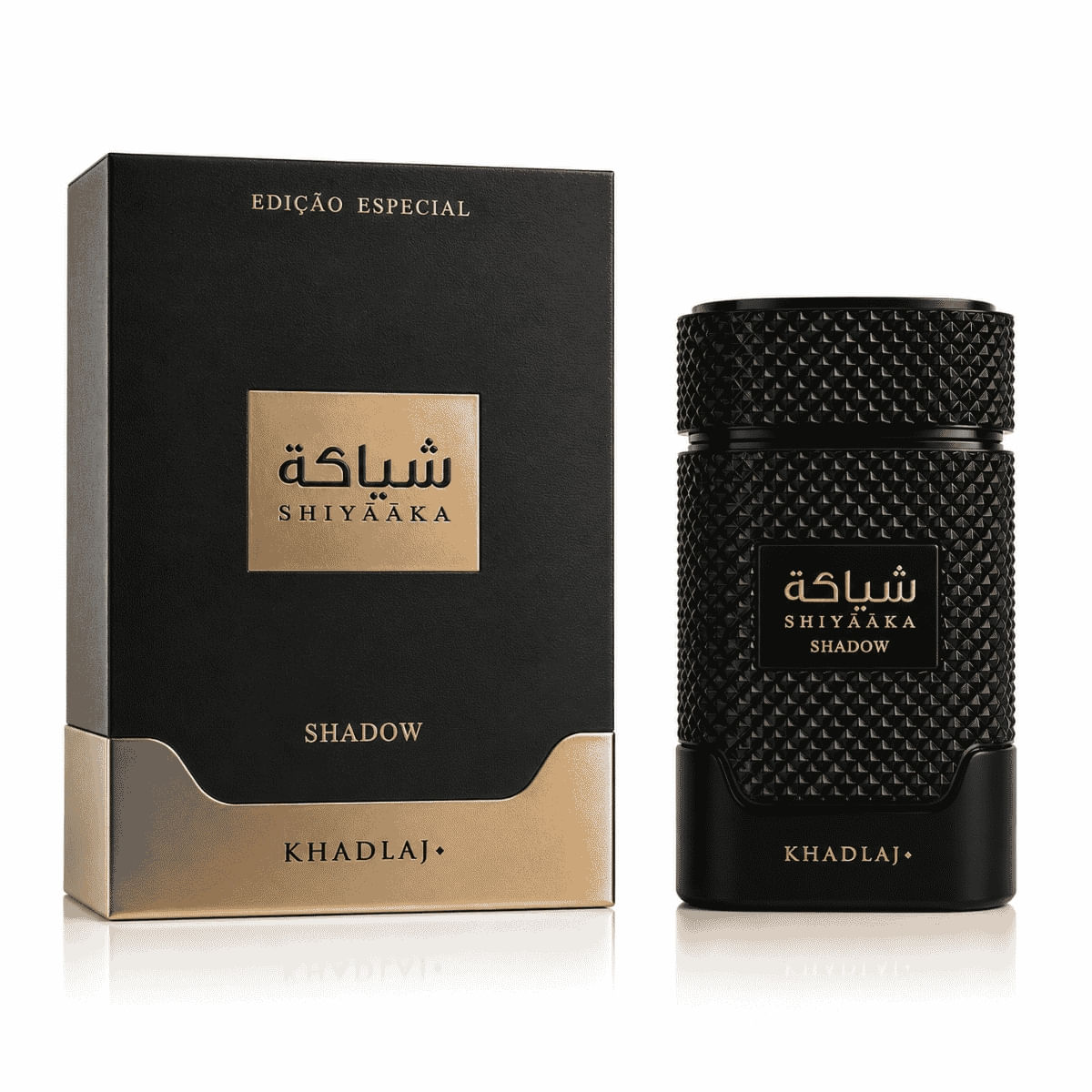 Khadlaj Shiyaaka  100ml EDP 香水 Shiyaaka Shadow Khadlaj EDP Masculino Amadeirado 100ml - Época
