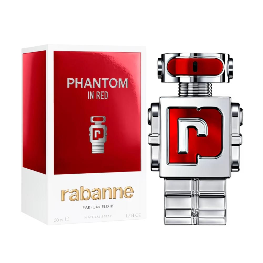 Paco Rabanne Perfume Masculino Phantom In Red Elixir 50Ml