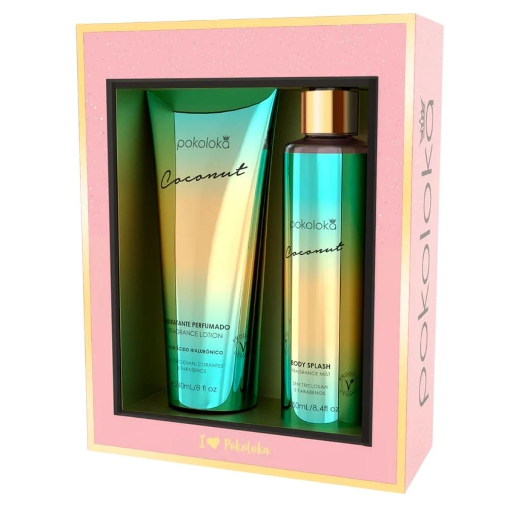 Kit Lokasecret Coconut - 240Ml + Body Splash 250Ml