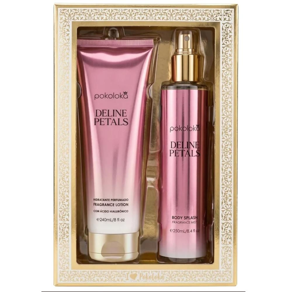 Kit Pokoloka Deline Petals 240Ml + Body Splash 250Ml