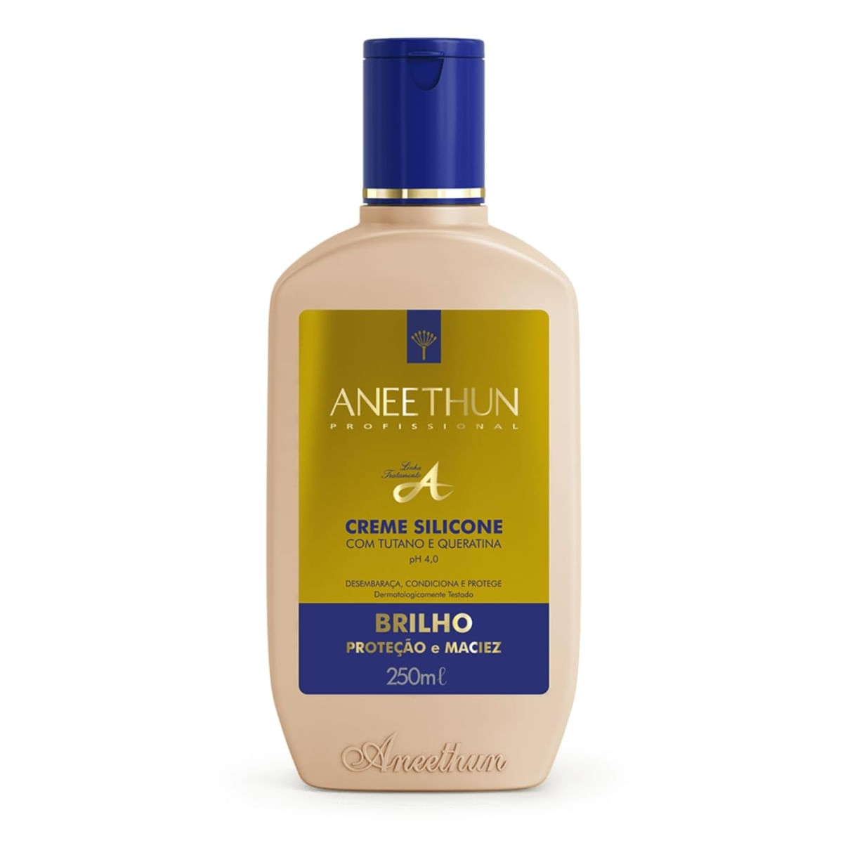 Aneethun Linha A Creme De Silicone 250Ml  Brilho Intenso