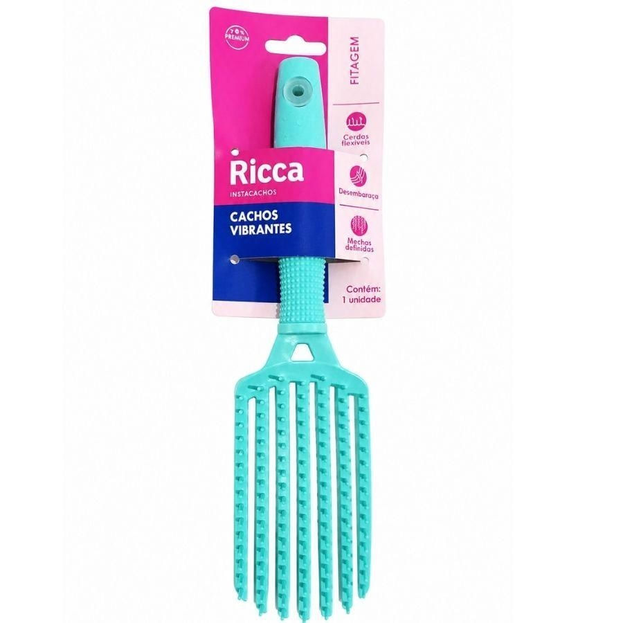 Escova Fitagem Cachos Vibrantes Verde Nº 2443 - Ricca