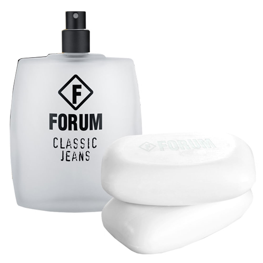 Forum Jeans Forum - Masculino - Eau De Toilette - Perfume + Sabonete Corporal