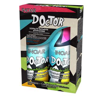Kit Shampoo + Condicionador Inoar Duo Doctor Menor preço em Kit Shampoo + Condicionador Inoar Duo Doctor