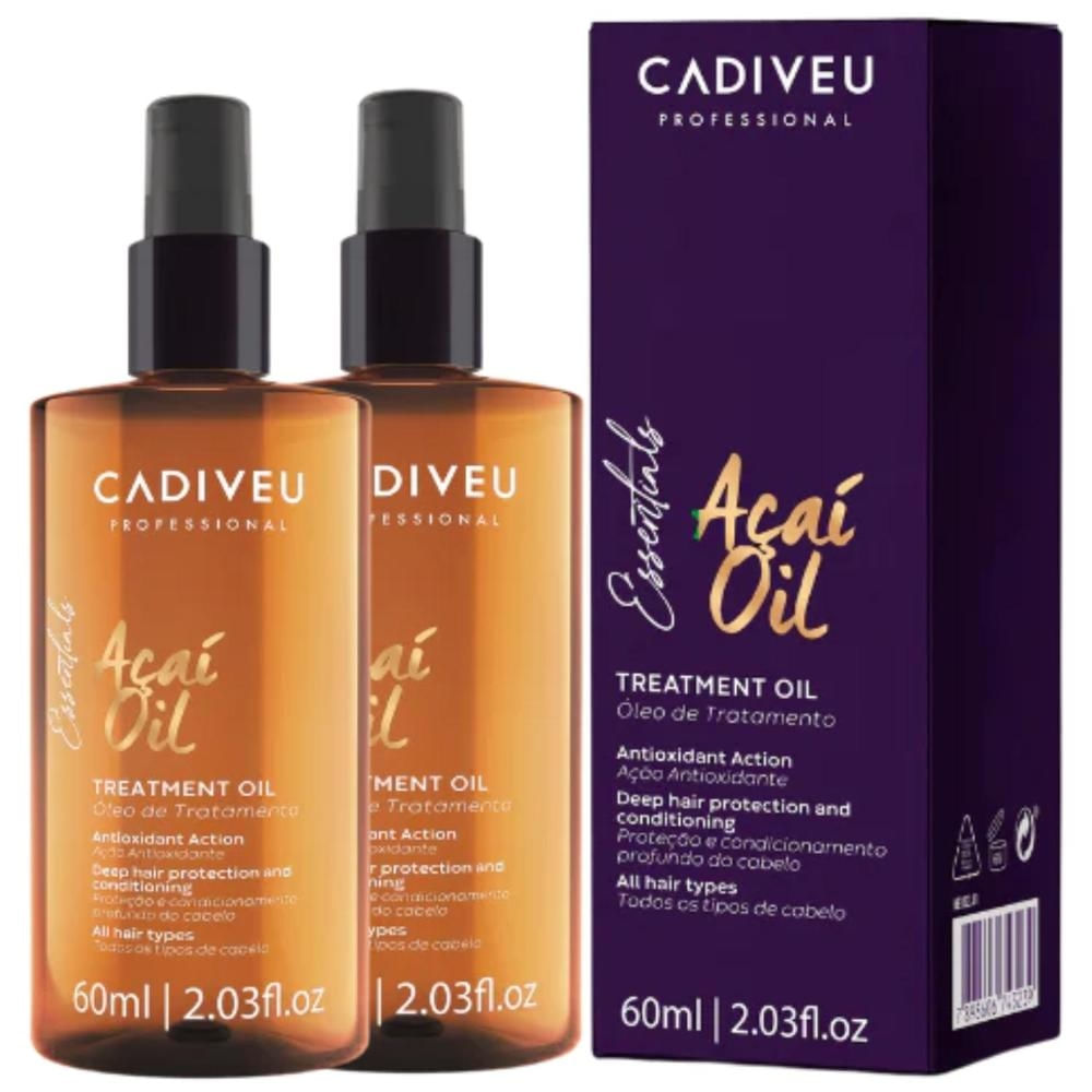 Kit Óleo De Tratamento Cadiveu Açaí Oil 60ml 2 unidades