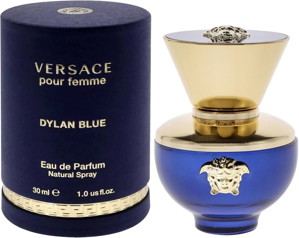 Dylan Blue Pour Femme Versace Perfume Feminino Eau de Parfum 30ml
