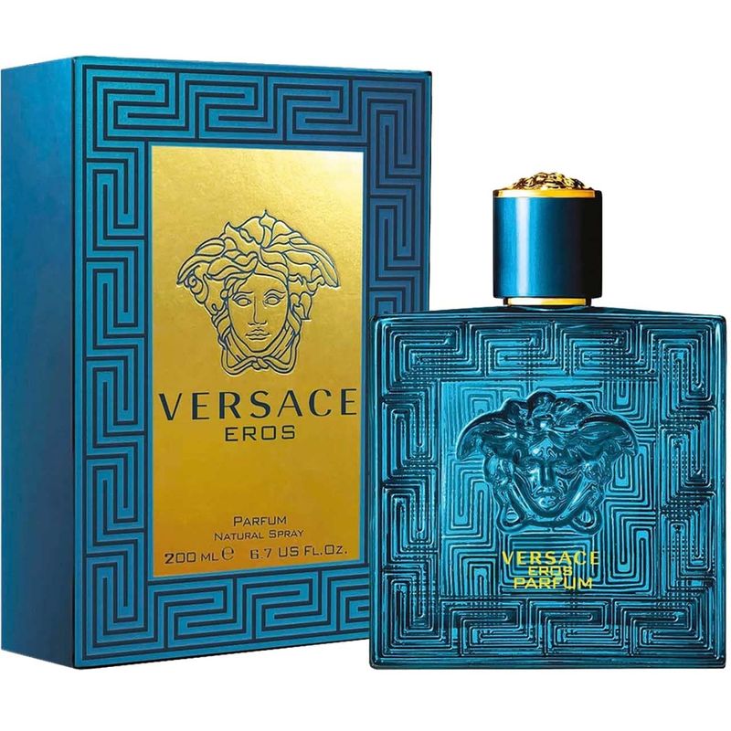 Versace Eros Parfum Perfume Versace Masculino 200ml - Época Cosméticos