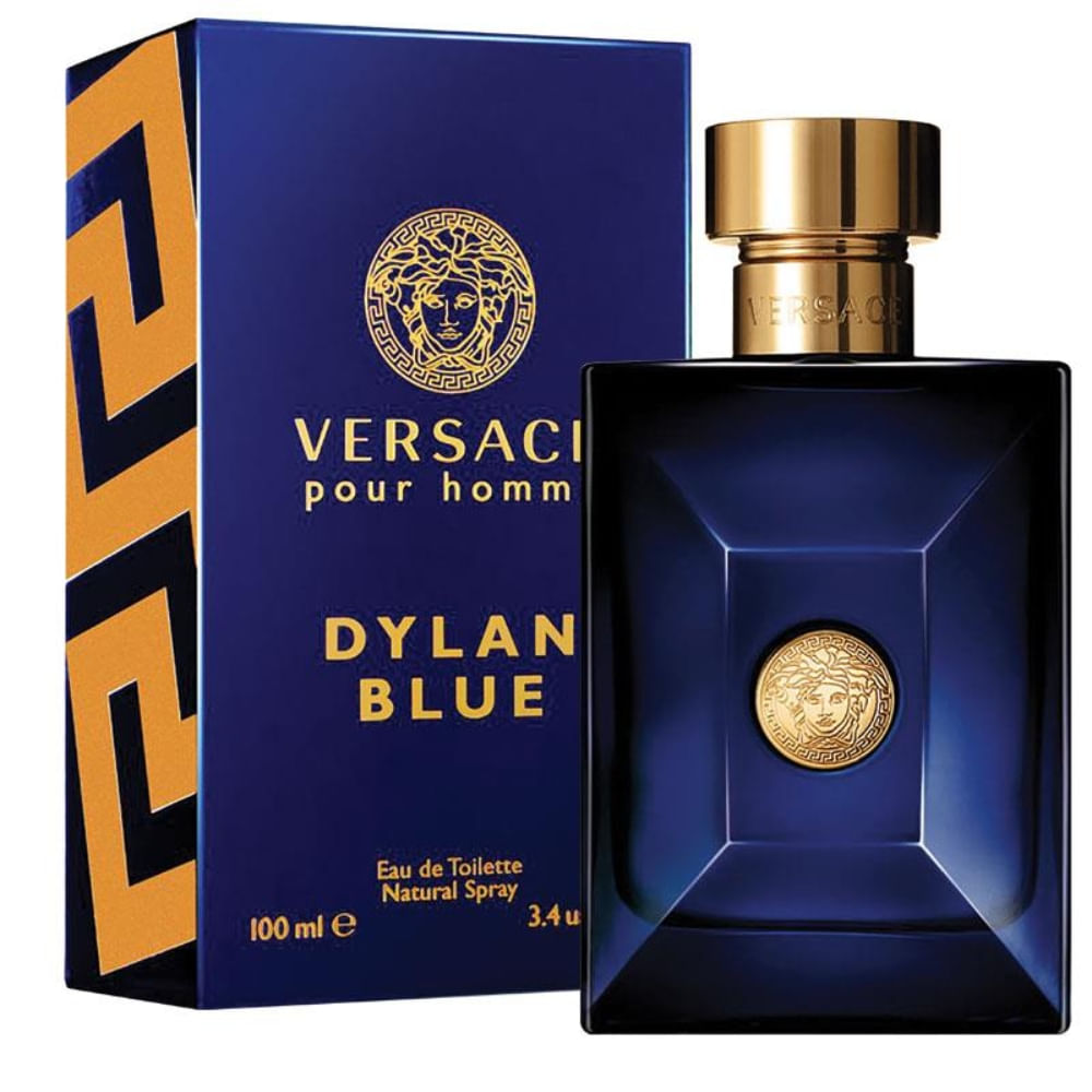 Dylan Blue Pour Homme Versace Perfume Masculino Eau de Toilette 30ml