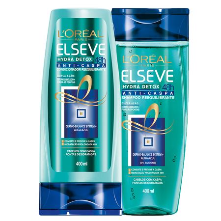 Kit-Condicionador-+-Shampoo-L'Oréal-Paris-Elseve-Hydra-Detox-Anti-Caspa-Kit--1
