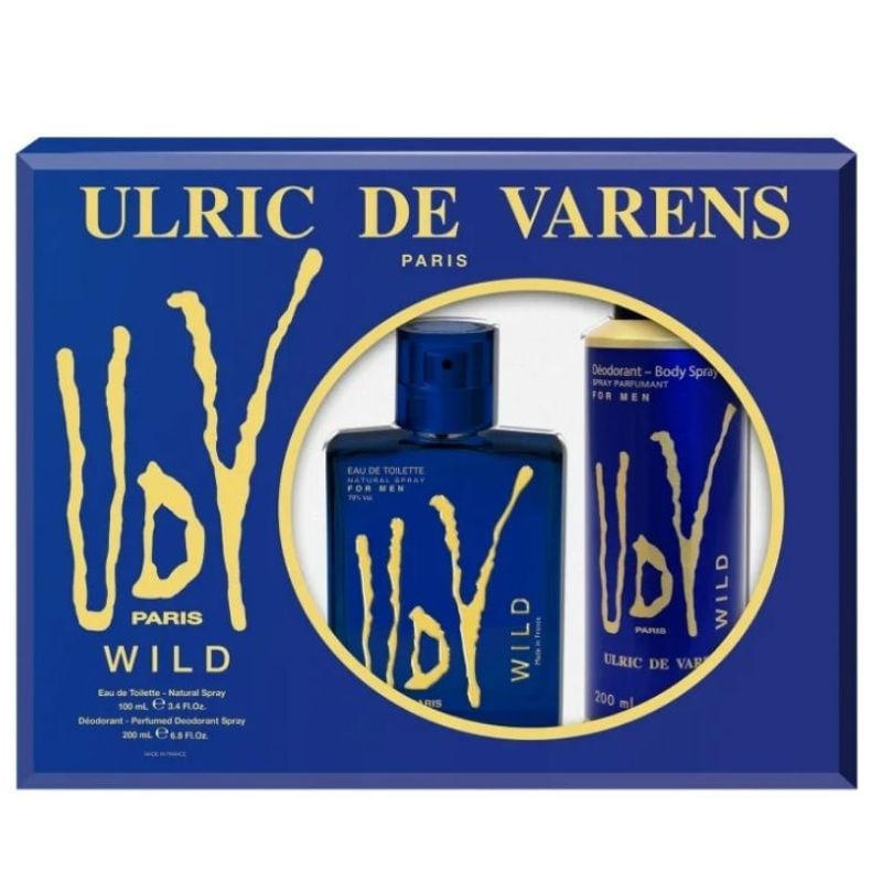 Kit UDV Wild EDT ( Perfume 100ml + Deo Spray 200ml )