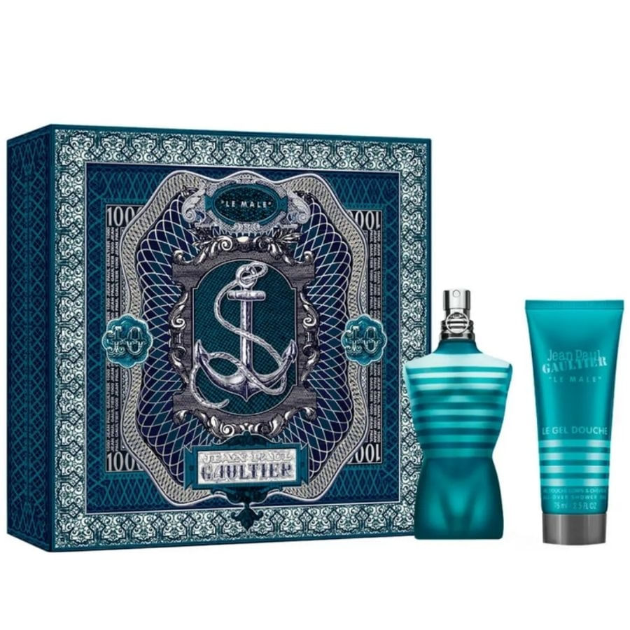 Kit J e a n  P a u l G a u l t i e r L e  M a l e (Perfume 75ml + Shower Gel 75ml)