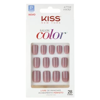 Salon Color Beautiful First Kiss - Unhas Postiças - 1 Un Menor preço em Salon Color Beautiful First Kiss - Unhas Postiças - 1 Un
