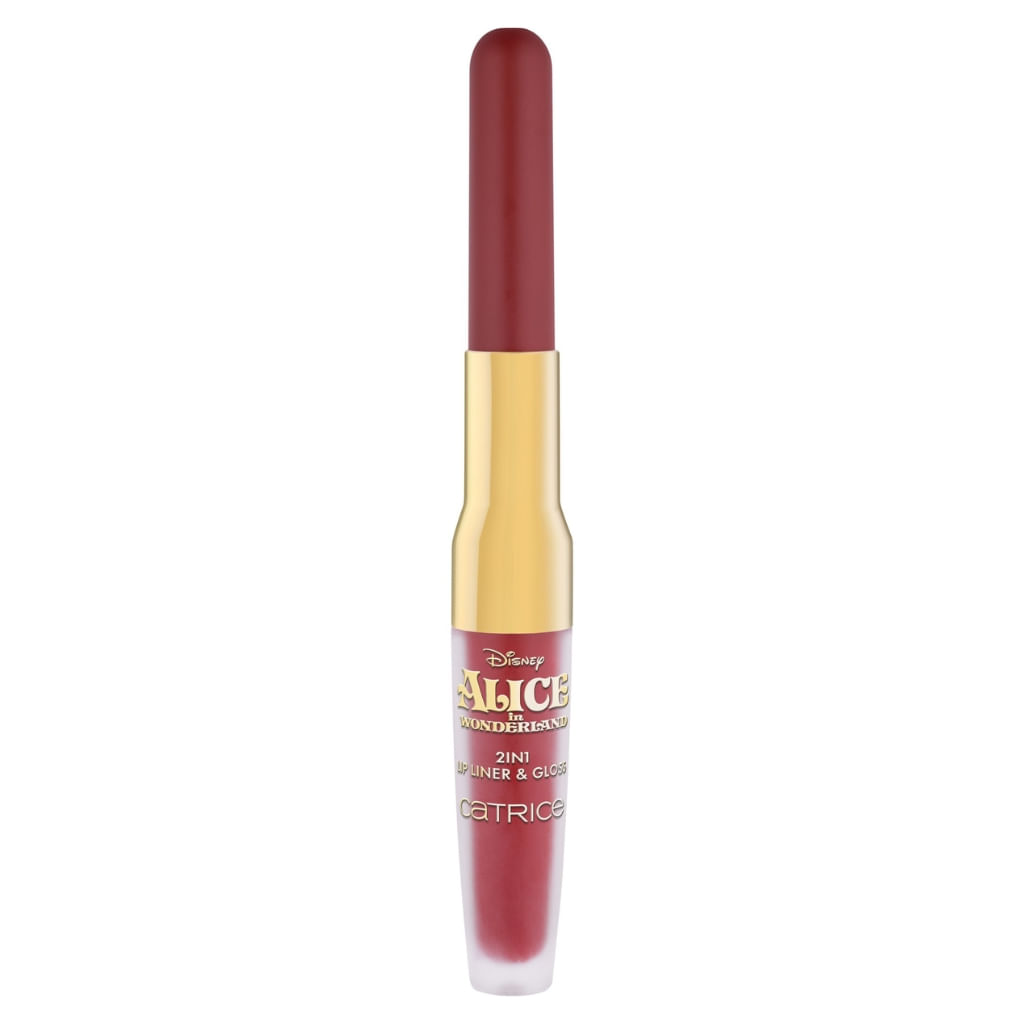 Lápis Labial E Gloss 2 Em 1 Catrice Disney Alice No Pais Das Maravilhas 02
