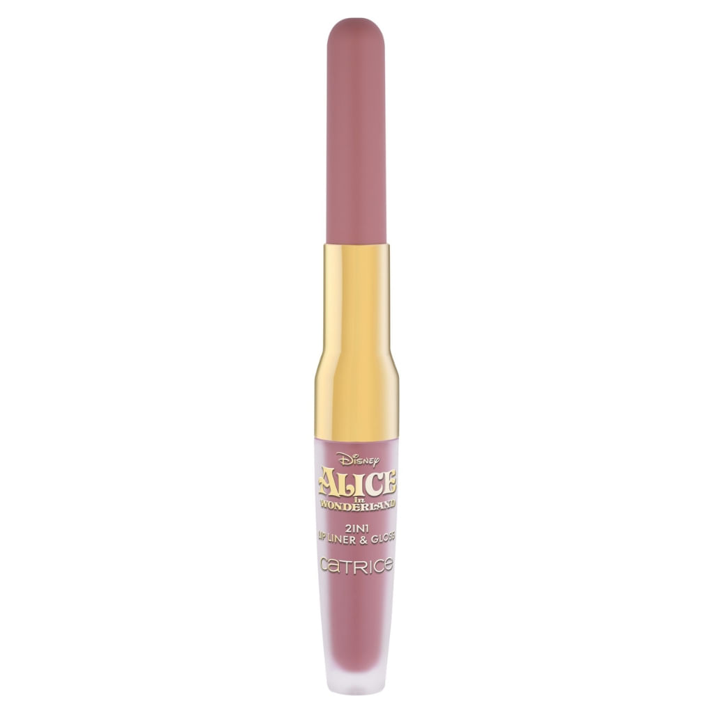 Lápis Labial E Gloss 2 Em 1 Catrice Disney Alice No Pais Das Maravilhas 01