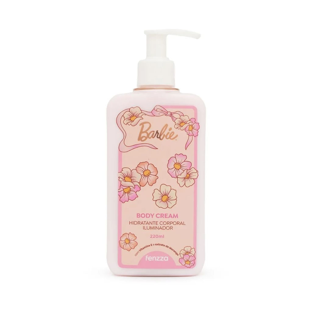 Hidratante Corporal Barbie Iluminador 220Ml Fenzza
