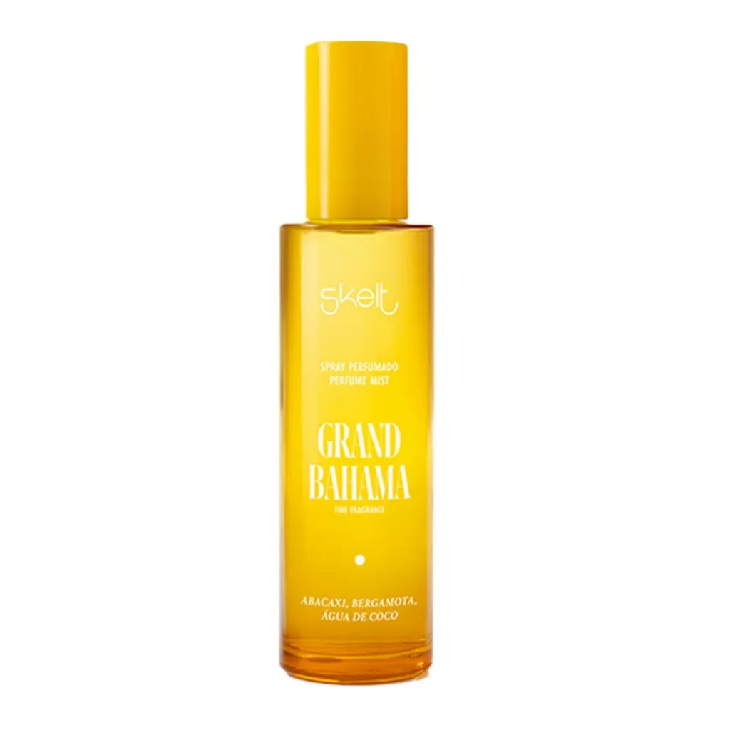 Spray Perfumado Grand Bahama 100Ml Amarelo Skelt