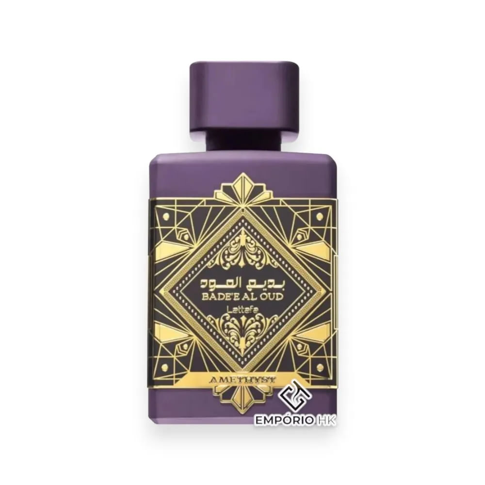Bade’e Al Oud Amethyst Lattafa Perfumes Eau de Parfum - Perfume Unissex 100ml